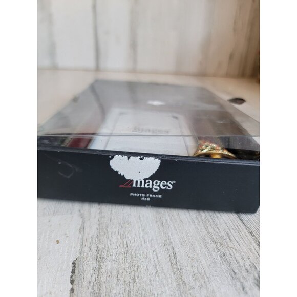 Vintage metal picture‎ Frame red tree xmas Home decor - Picture 5 of 5